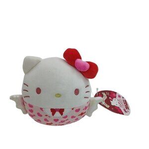 Hello Kitty Squishmallow Valentines Day 2025 Hearts Jazwares 5 Inch Plush